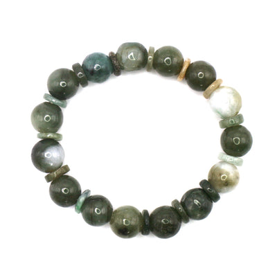 Undyed Jade Bracelet