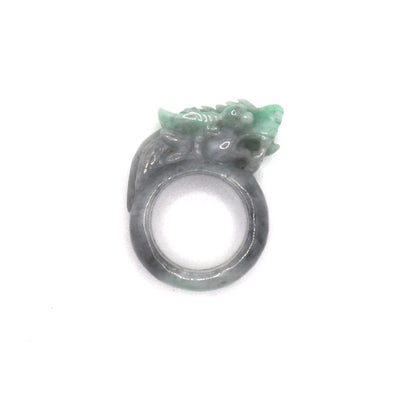 Dragon Shaped Jade Ring