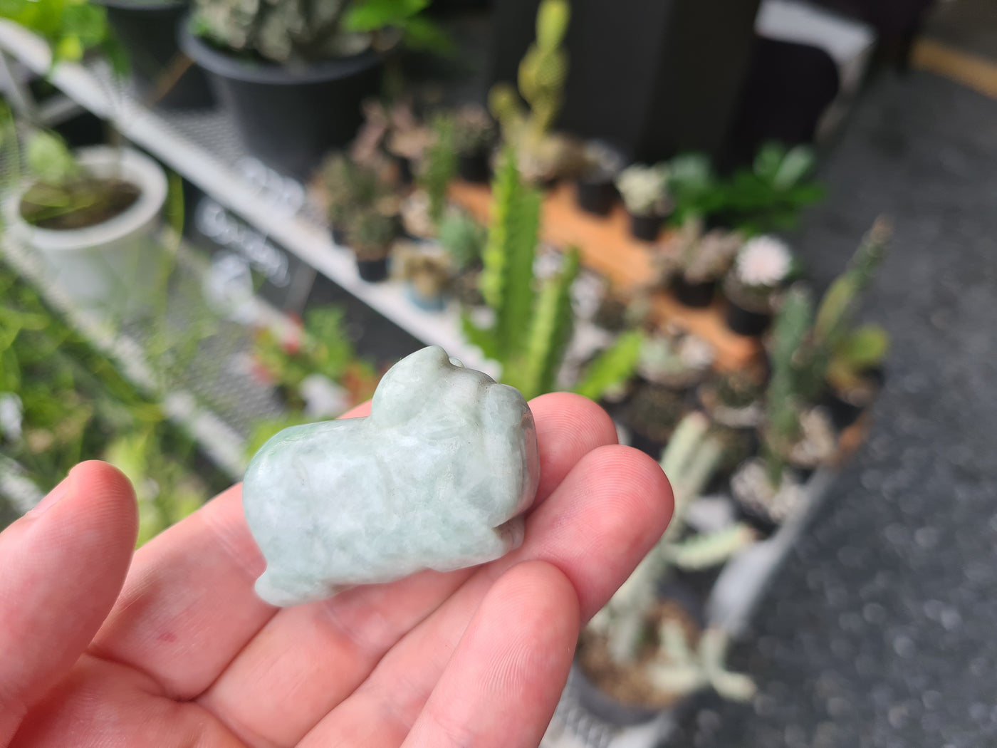 Jade Pig Shape Figurine