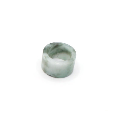 Organic Jade Tube Ring