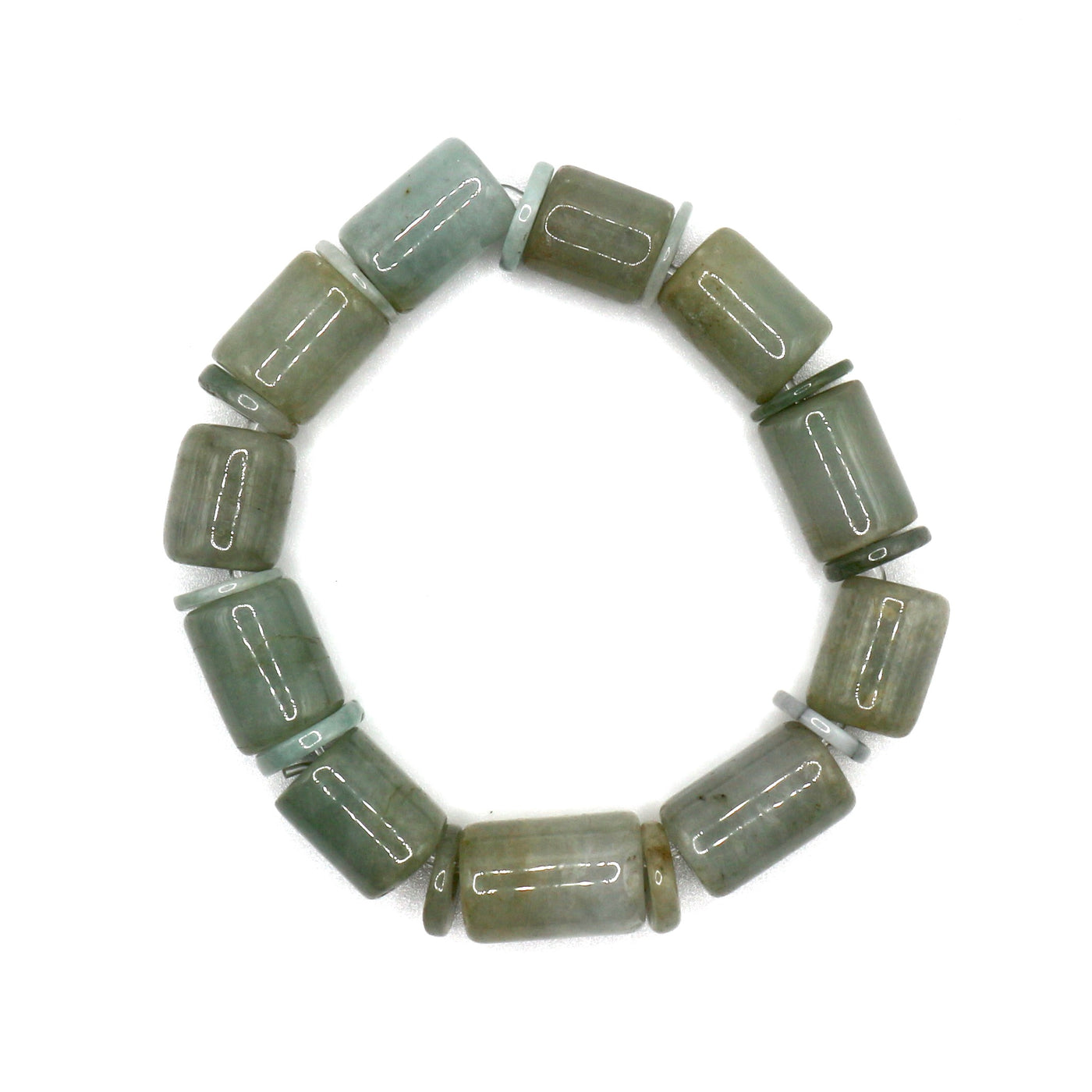 Green Jade wrists Bead Bracelet