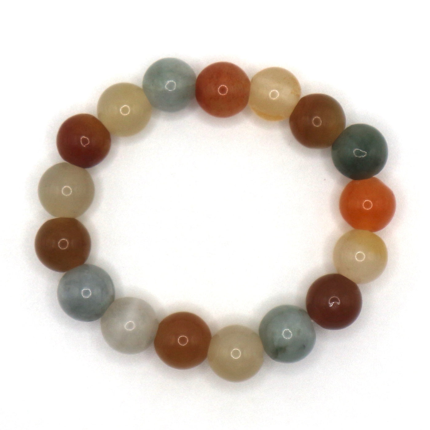 Multi-colored Jade Bracelet