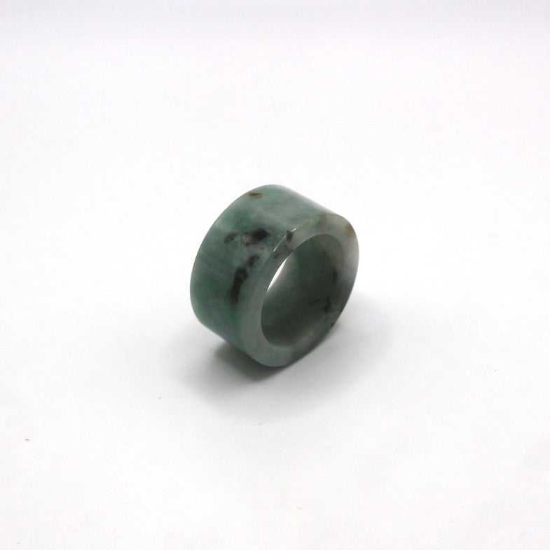 Green Jadeite Jade Ring