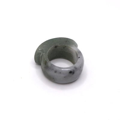 Thick Jade Ring